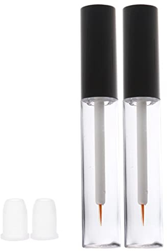 Homyl Leere Mscara Flasche mit Wimperntusche Behälter und leerer Eyeliner Behälter, 2 Fläschchen