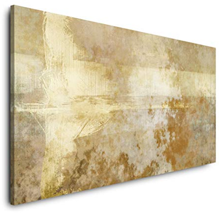 Abstrakt 120x 60cm Panorama Leinwand Bild XXL Format Wandbilder Wohnzimmer Wohnung Deko Kunstdrucke