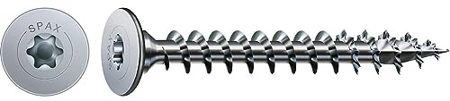 SPAX Flachrückwandkopf für Rückwände, 4x 20 mm, 300 Stück, Vollgewinde, Rückwandkopf, T-STAR plus, 4CUT - 0151010400203