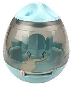 Dog Food Ball Dog IQ Treat Dispenser Interactive Snack Feeding Ball Toy for Dog Cat Dog Tumbler Ball Pet Toy Shaking Food Leaking Ball Pet Treat Dispensing Dog Toy for Small Medium Pets