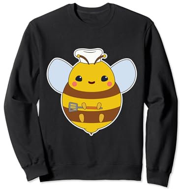 Abeille Cuisinier Spatule Cuisiner Sweatshirt