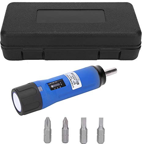 Cacciavite Dinamometrico, Cacciavite Dinamometrico, ZSQ6 Chiave Dinamometrica Economica con Preimpostazione Kit di Cacciaviti di Precisione Utensili Manuali Sostituibili, Chiavi