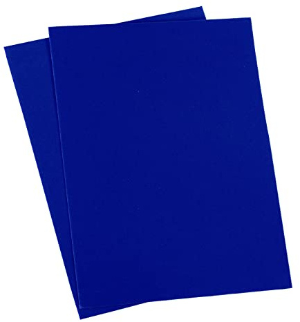 sourcing map 2 Stück Flicken zum Aufbügeln, 15cm Selbstklebende Reparaturflicken Bügelflicken Patches, Patches zum Aufbügeln für Jeans und Kleidung (Blau)