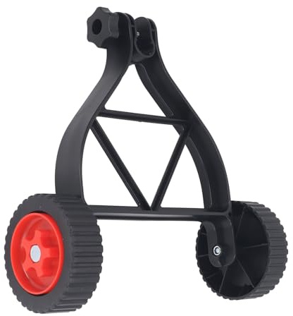 Jiawu Ruote di Supporto Regolabili, Ruota Ausiliaria per Tosaerba 23mm-28mm, Accessorio per Tagliabordi per Tagliaerba, Tagliaerba, Tagliabordi, Decespugliatore