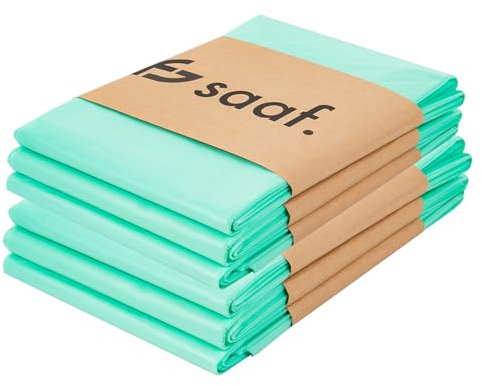 Saaf Windeleimer Nachfüllpack – kompatibel mit Korbell 15/16 Liter und Litter Champ – 6 Stück – Parfümierte Beutel – Einfache Anwendung – Baby Windeleimer Nachfüllungen – Praktisch