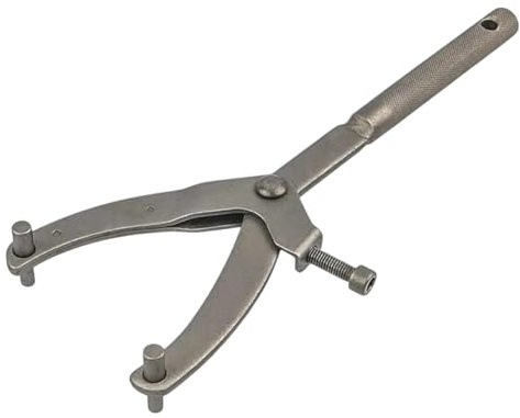 topolenashop Chiave Frizione per Volano – Chiave Blocca Volano Regolabile per Moto, Variatore, Puleggia e Rimozione Cinghia, Utensile Meccanico