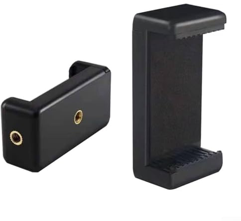 Pince de téléphone portable avec interface quart de tour pour la diffusion en direct et la photographie sans effort