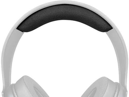 SOULWIT Nano-tygskydd Ersättningskit Huvudband för Sennheiser HD202/HD203/HD437/HD447/HD457/HD477/HD497/HD212 Pro-hörlurar, Reparationsdel Handband Pad Pannband – Svart