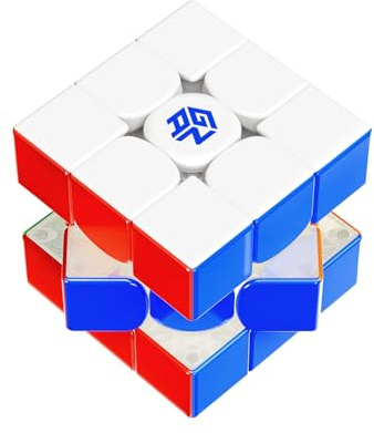 GAN16 Maglev Max Cubo di Velocità professionale gan cube 3x3, 136 Punti Magnetici speed cube 3x3 magnetico Aste Magnetiche Rimovibili, Adatto a Principianti Ed Giocatori Professionisti
