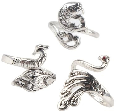 RASTKY Anello per Maglieria Regolabile Anello per Guida in Filato in Ottone Resistente Supporto per Dito per Tessitura più Veloce Dimensioni: Diametro dell'Anello: ca. 0,8 Pollici per L'artigianato