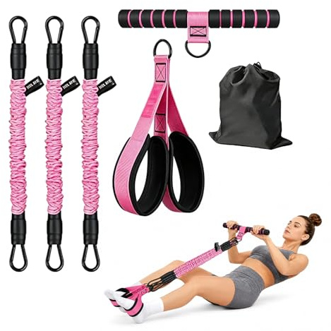 ZhouWei Corde de Tension Multifonctionnelle Élastique, Élastique Fitness Bande de Resistance Musculation, Multifonction Bandes Mise Niveau Tubes Élastique Fitness pour Domicile Gymnase Yoga
