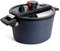 Woll Active Lite Kasserolle mit Active-Lite-Deckel und Silikoneinsatz, Ø 24 cm, 13,5 cm hoch, 5 Liter, mit 2 Seitengriffen - Induktiv - Geeignet für alle Herdarten, Aluguss, anthrazit
