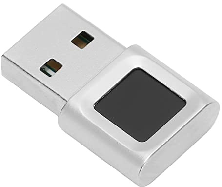 USB Fingerprint Reader for Laptop PC Privacy, Safe Fingerprint Unlocked, Smart Lock Compatible with Win 10/11, Within 0.5 Seconds Fingerprint Identification