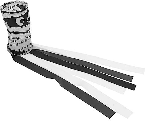 ibasenice Halloween Windsock Delicate Decorative Ghost Wind Sock for Outdoor Courtyard Garden Halloween Decorations Hanging