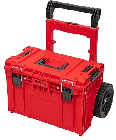 QBRICK SYSTEM Werkzeugkoffer Werkzeugkasten Leer Werkzeugkiste PRIME RED Ultra HD Rot 590 x 425 x 660 mm