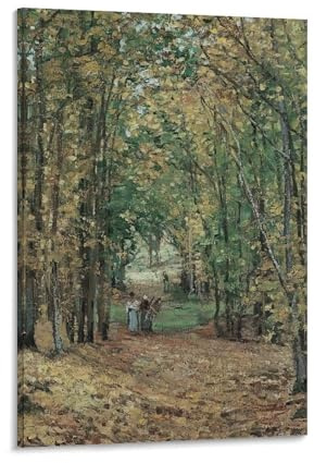 Forêt tranquille Impressionnisme Surréalisme Paysage Peinture Réalisme Poster Art Décoration Murale Poster Décoration Intérieur Poster Impression Décoration Bar Restaurant Esthétique Poster Li