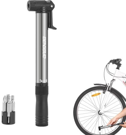 Pompa ad aria da 80 PSI, pompa ad alta pressione da terra, pompa per pneumatici da strada, forniture per biciclette, urbani