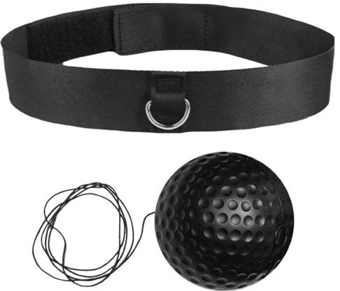 Boxball mit Stirnband,Box-Reflexball-Stirnband-Set | React Training Box-Reflexball mit Stirnband | Trainingsgeräte Outdoor Fitness React Ball für Schlafzimmer, Reisen, Wohnheim