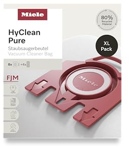 MIELE 12498160 FJM XL HyClean Pure Vacuum Cleaner Bag Set