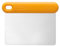 HENDI Cortador de masa, para masa de pizza, Heavy-duty, mango ergonómico, tarjeta de masa, tarjeta raspadora, espátula de masa, espátula de masa, 130 x 95 x 13 mm, acero inoxidable, polipropileno,