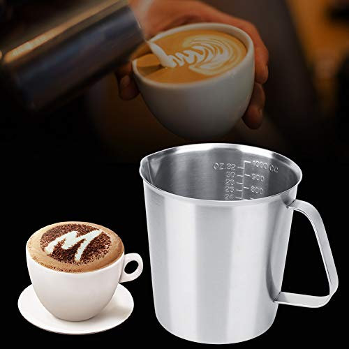 Pitcher di caffè Coffee Latte Schiuma di Latte, Brocca Schiuma di Latte, per Cucina Ristorante caffè a Casa