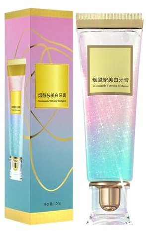 Pasta de dientes aclaradora, pasta de dientes iluminadora, fórmula natural intensiva de limpieza profunda para refrescar el aliento, cuidado sensible de las encías para mujeres adultas, gel
