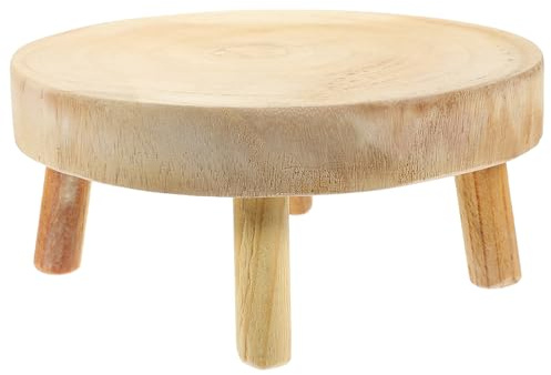 TOVINANNA Stabiler Bonsaihalter mit Runder Form und Einfachem Design als Pflanzenständer für Blumentöpfe im Wohn und Esszimmer