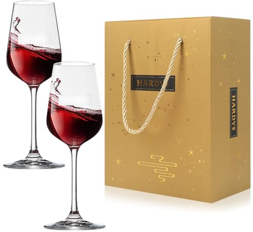 IYEREER Set Regalo Coppia 2 Calici Vino Personalizzati Colore Oro | Ottimo regalo per matrimonio, fidanzamento, celebrazione anniversario di coppia