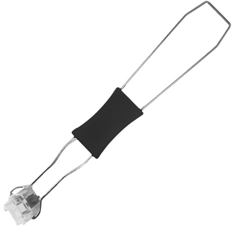 Tastenkappen-Entferner, 14,2 cm, Metall-ABS-Doppelfunktions-Extraktorgerät, leichtes Tastatur-Ziehzubehör, feine Spitzenreparatur mit festem Halt-Extraktionsmechanismus, Elektronikpflege für