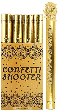 Harlequin Confetti Shooter Gold - 50cm