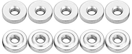Flügelmuttern Mit Griff 10 Stück Din467 Gb807 M3 M4 M5 M6 M8 M10 Spitzverzahnte Muttern Gerändelte Flügelmuttern (M4（10pcs）) Für Maschinenbau Und Elektronik