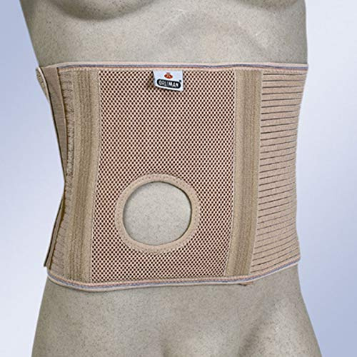 Faja abdominal para ostomizados con orificio Orliman COL-167