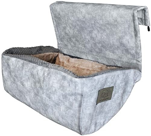 KaraLuna Premium Katzenbett zum Heizen I Katzenliege für Heizkörper I Heizbett Größe L hängend