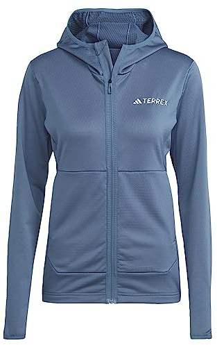 adidas Damen Terrex Xperior Leichte Fleece-kapuzenjacke Oberbekleidungsjacke