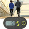 WYFCR Mini Podómetro para Caminar, Contador de Pasos de Mini Fitness, Consumo de energía Ultra bajo, Contador de Pasos precisos mostrado por el número de Pasos Masculinos y Femeninos en Ancianos