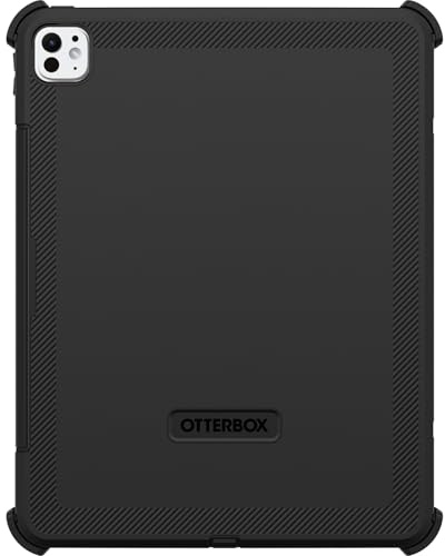 OtterBox Defender Case for iPad Pro 13-Inch (M5/M4), Black | For iPad Pro 13 (2024/2025), Rugged Case, Built-In Screen Protector, 2x Tested to Military Standard, No Retail Packaging