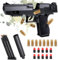 Rdlobu Spielzeug Pistole Kinder Waffen, Toy Guns, Soft Bullet Schaumstoffpistole mit Schalldämpfer, Geschenk für Jungen Mädchen Teenager