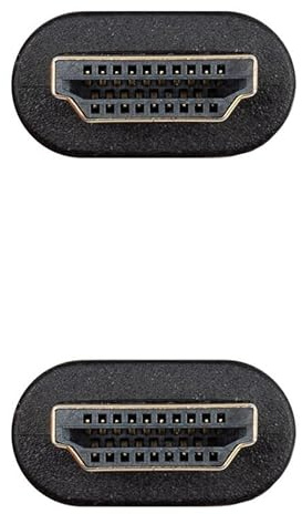HDMI Cable V2.0 4K@60Hz 18Gbps CCS Black 0.5m - Ideal for connecting high-definition devices and transmitting quality video and audio.