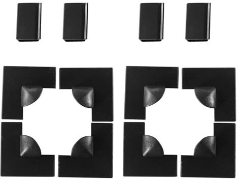 Neatiease Magnetic Window Screen Accessories，8 Window Screen Corners, 4 Window Clip(Two Sets,Grey)