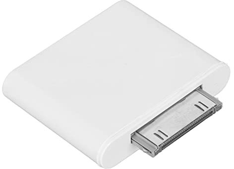 CFTGIW 30 Pin Adapter Plug and Play Drive Wireless Sound Dongle Adapter Transmitter White Software Plug 5 Play USE Dongle 5 Version Uses Sound Version (White)