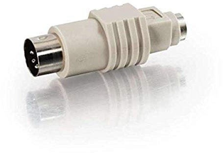C2G 02475 PS/2 Female to AT Male Keyboard Adapter, Beige Adaptador de Cable