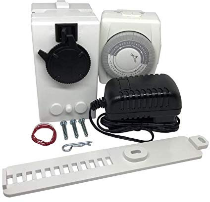 Add-A-Motor Pet Door Motor with Timer for Vertical Lift Animal Doors 120V