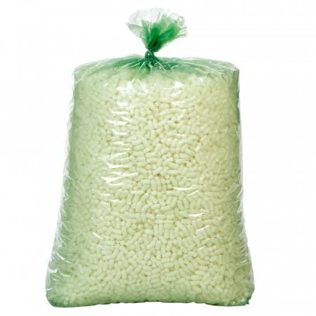 BB-Verpackungen 8x 300 Liter BIO-Verpackungschips SMALL (8 Beutel) | antistatisches Füllmaterial, leichte Polsterchips und 100% biologisch abbaubar
