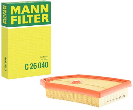 MANN-FILTER, C 26 040 Filtro aria | Per Autovetture, Aria pulita, Filtro resistente, Design con adattamento perfetto, Qualità originale OE
