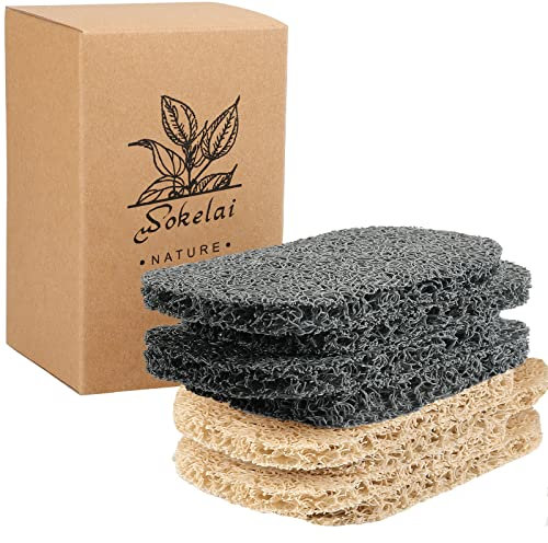 8 Stück Seifenhalter Seifenspender Seifenschale wiederverwendbar rutschfest für Dusche Bad Küche Arbeitsplatte BPA(4Grau，4Beige)