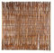 Weidenzaun | im Maß 180x180 cm (Breite x Höhe) | mit seitlichem Rahmen | aus geölter Weide mit braun gebeizten Holzrahmen (Kiefer/Fichte) | Sichtschutz Weide | Sichtschutz-Zaun | Weidenflechtzaun