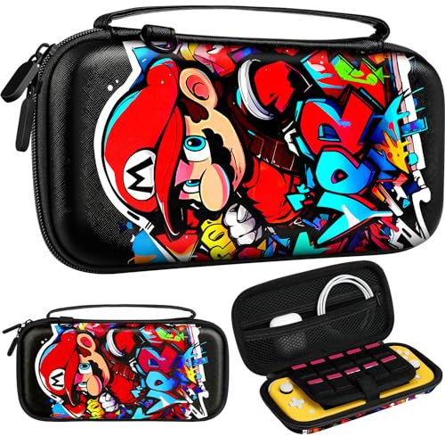 Koecya Joli sac pour Nintendo Switch Lite, Blackmaro, 6 x 10 x 3 cm, Étui