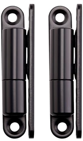 SOTECH 2 pezzi cerniere per porte avvitabili cerniera 15 x 83 mm cerniera di ristrutturazione per porte interne da avvitare (acciaio nero)