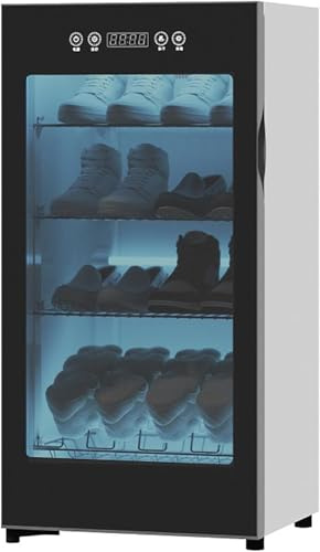 OFNHJK Smart Shoe Dryer, Drying Shoes Cabinet, Sterilization and Deodorization Drying Care Machine, Internal Circulation Hot Air PTC Heating, 60° Thermostatic Control, for Shoes, Boot, Socks 4thfloor