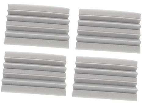 4 Stück Schallabsorber für Tiefe Frequenzen, Wandmontage | Ktv und Riegel Bereich, Schaumstoff Ausführung, Formstabil und Langlebig, Minimalistisches Design